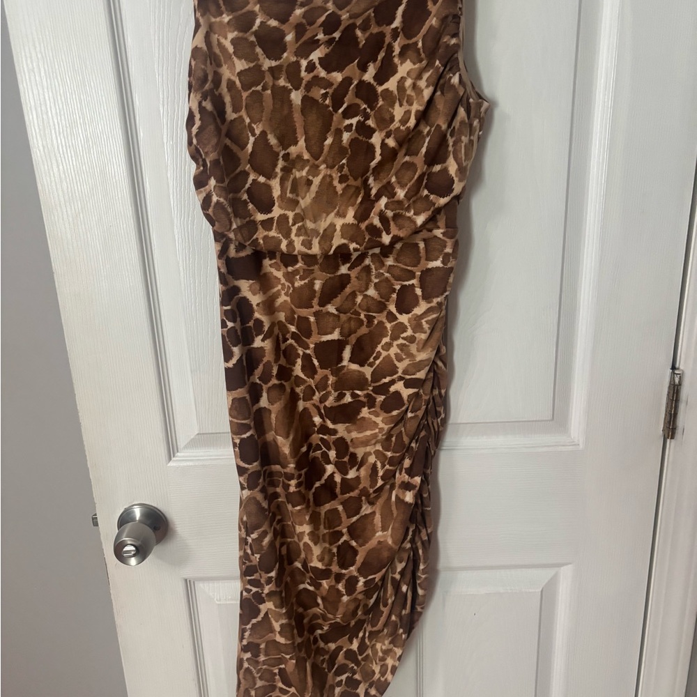 Sofia Jeans Animal Print Fabric Dress - Picture 3 of 5